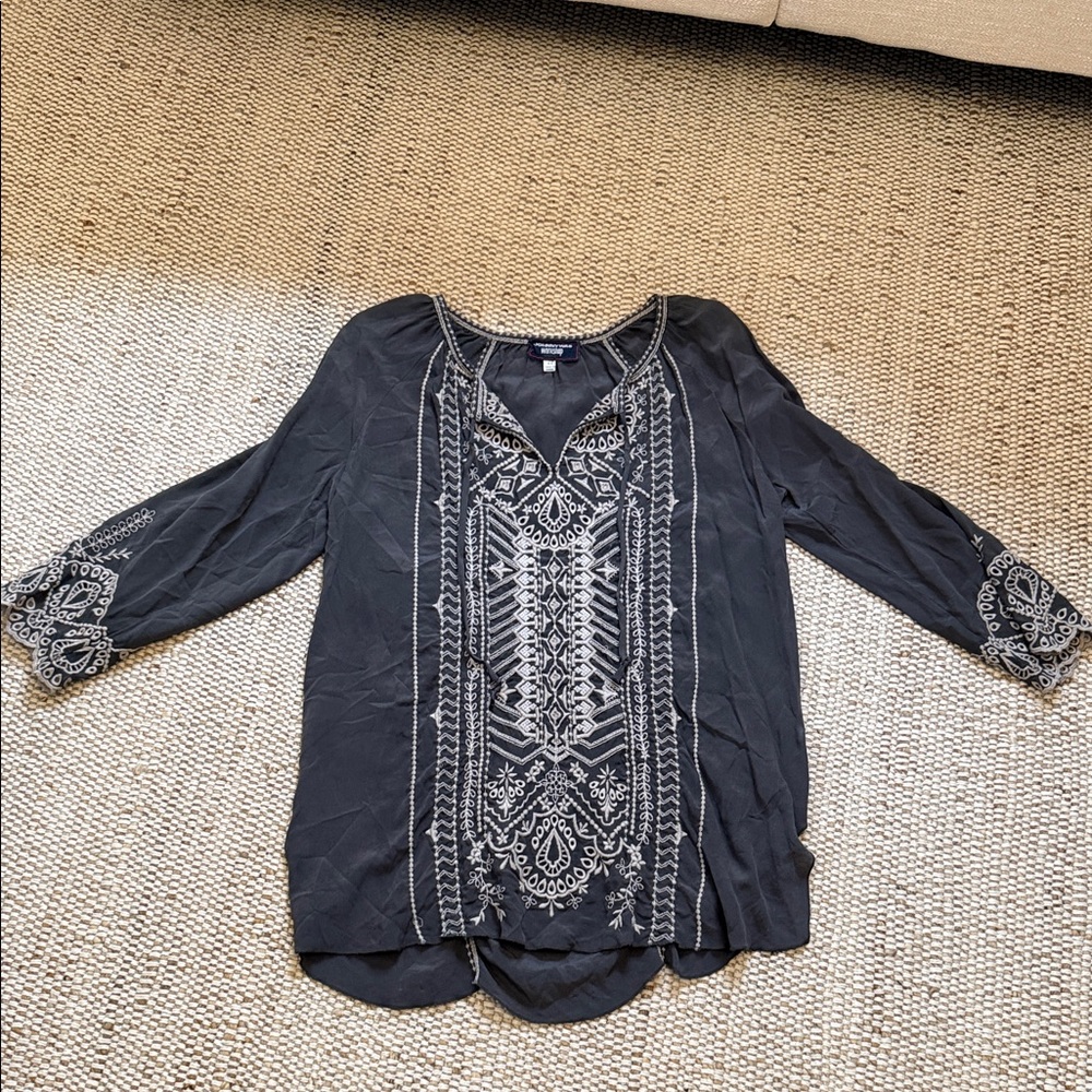 JOHNNYWAS WORKSHOP Silk Top Size XS